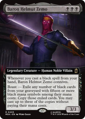 Baron Helmut Zemo (Extended Art) [MSH - 405]
