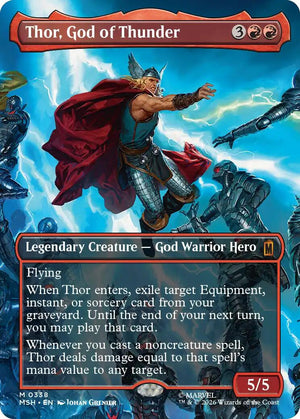Thor, God of Thunder (Borderless) (0338) [MSH - 338]