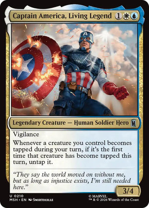Captain America, Living Legend [MSH - 210]