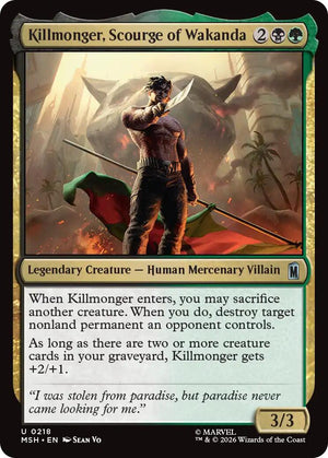 Killmonger, Scourge of Wakanda [MSH - 218]