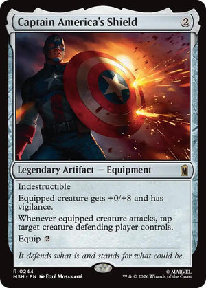 Captain America's Shield [MSH/244] 2003 Magic: The Gathering