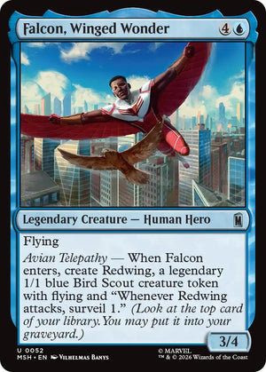 Falcon, Winged Wonder [MSH - 52]