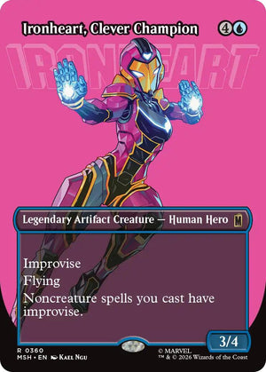 Ironheart, Clever Champion (Borderless) [MSH/360] 2026 Magic: The Gathering