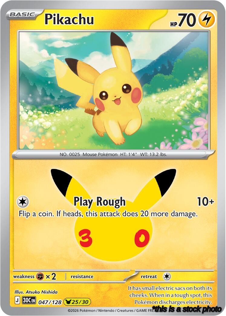 Pikachu - 047/128