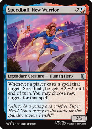 Speedball, New Warrior [MSH - 227]