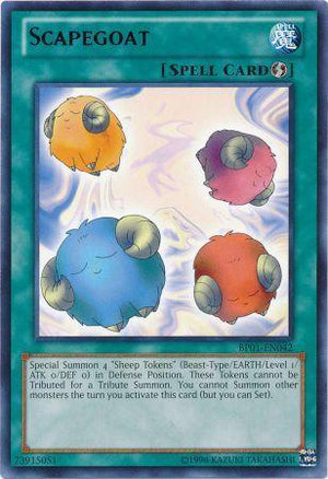 Unlimited Scapegoat (Starfoil) [BP01-EN042 Lightly Played] Starfoil Rare