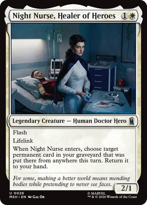 Night Nurse, Healer of Heroes [MSH - 26]