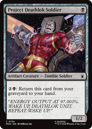 Project Deathlok Soldier [MSH - 109]