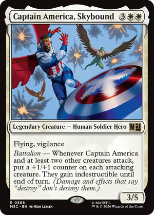 Captain America, Skybound [MSC/588] 2026 Magic: The Gathering