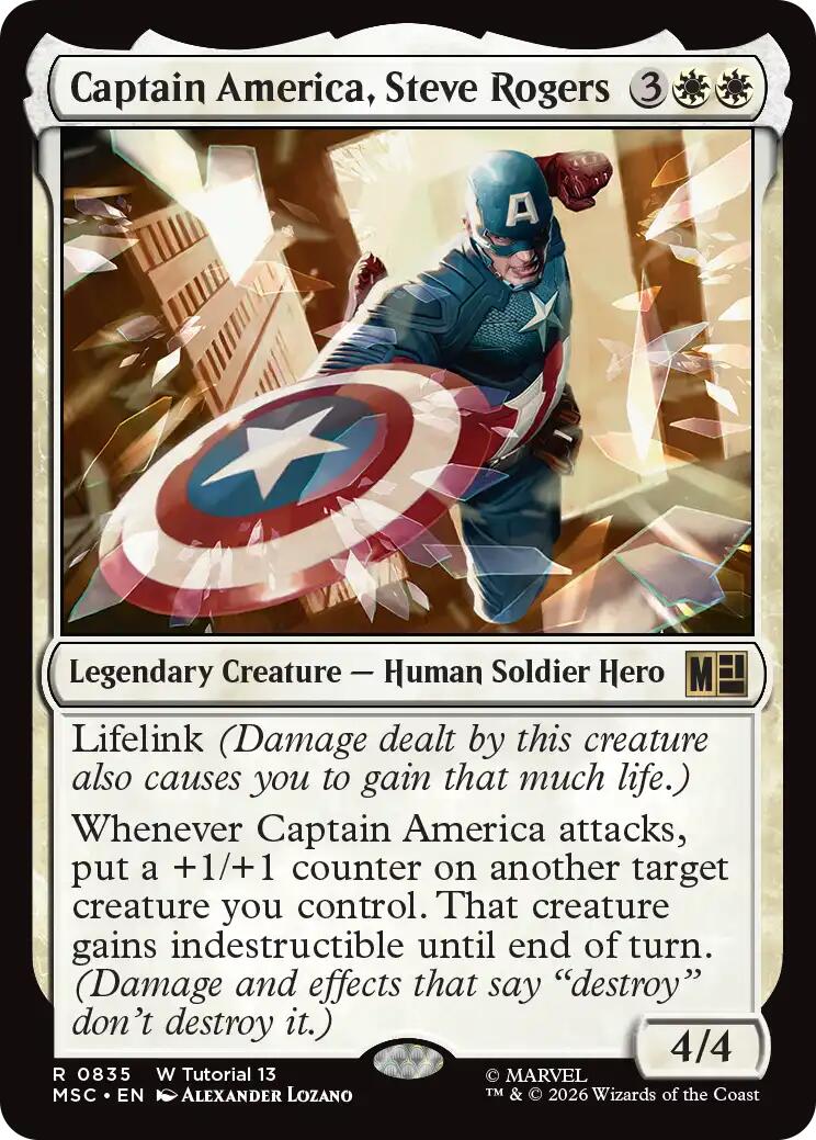 Captain America, Steve Rogers (0835)