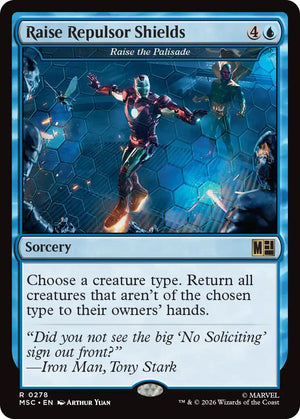 Raise Repulsor Shields - Raise the Palisade [MSC - 278]