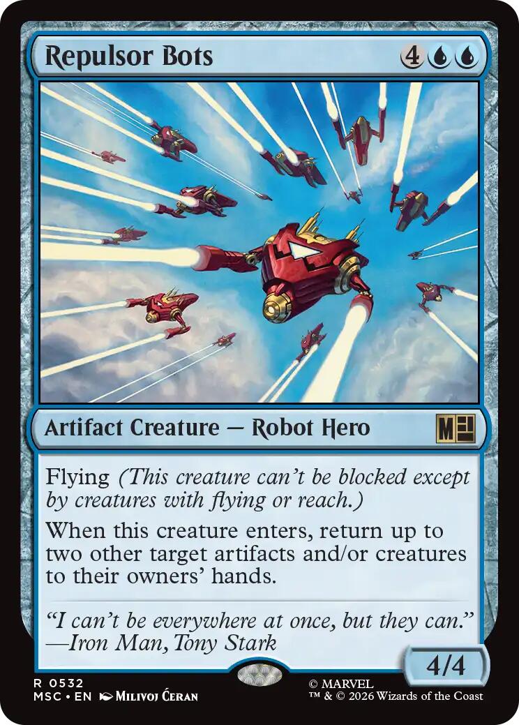 Repulsor Bots