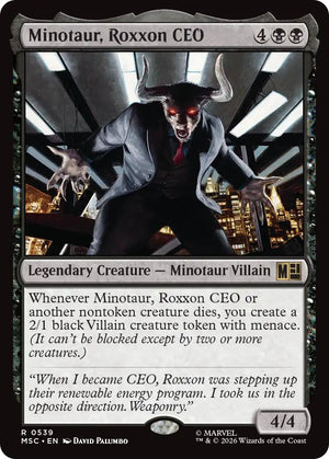 Minotaur, Roxxon CEO [MSC - 539]