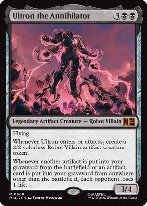 Ultron the Annihilator [MSC/668] 2026 Magic: The Gathering