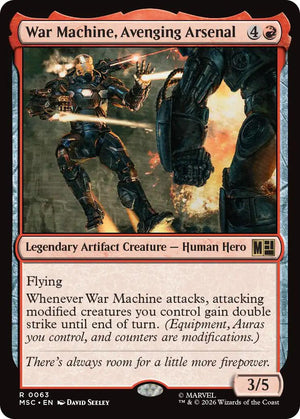 War Machine, Avenging Arsenal [MSC - 63]