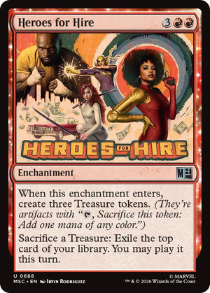 Heroes for Hire [MSC/688] 2026 Magic: The Gathering