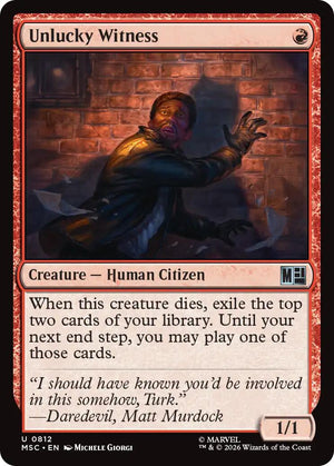 Unlucky Witness [MSC - 812]