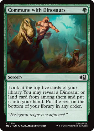 Commune with Dinosaurs [MSC - 814]