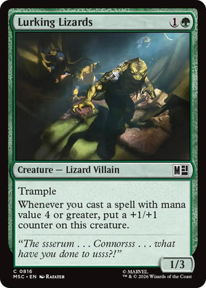 Lurking Lizards [MSC - 816]