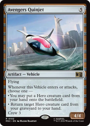Avengers Quinjet [MSC - 102]