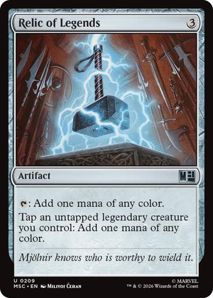 Relic of Legends [MSC - 209]