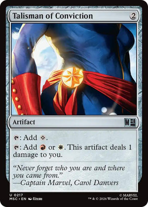 Talisman of Conviction [MSC - 217]