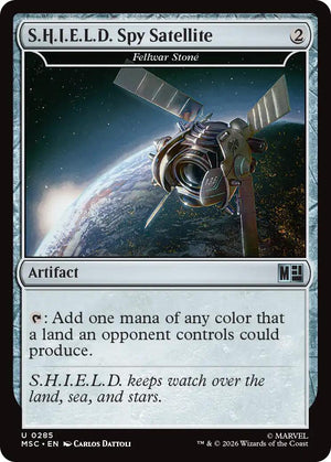 S.H.I.E.L.D. Spy Satellite - Fellwar Stone [MSC - 285]