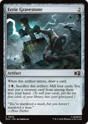 Eerie Gravestone [MSC - 824]