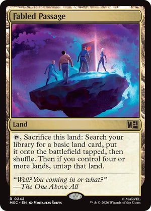 Fabled Passage [MSC/242] 2026 Magic: The Gathering