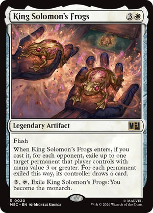 King Solomon's Frogs [MSC - 20]