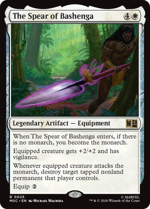 The Spear of Bashenga [MSC - 25]