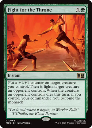 Fight for the Throne [MSC - 65]