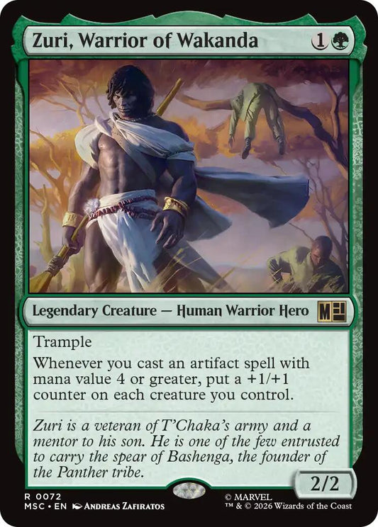 Zuri, Warrior of Wakanda