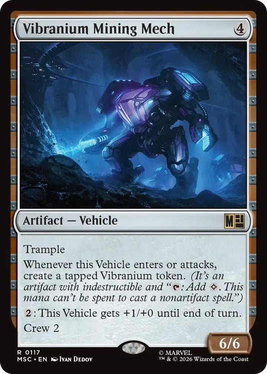 Vibranium Mining Mech