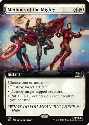Methods of the Mighty (Extended Art) [MSC/315] 2026 Magic: The Gathering