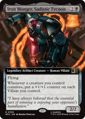 Iron Monger, Sadistic Tycoon (Extended Art) [MSC/350] 2026 Magic: The Gathering