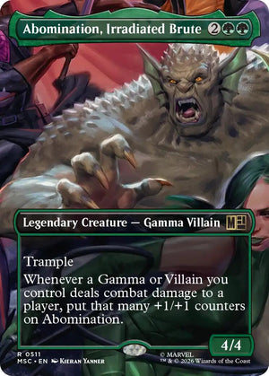 Abomination, Irradiated Brute (Borderless) [MSC - 511]