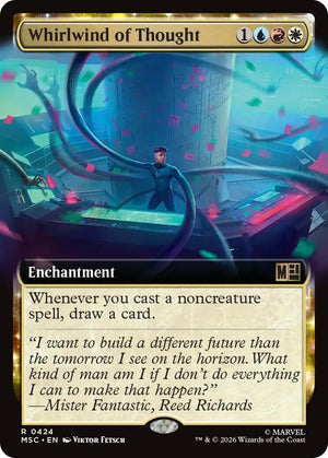 Whirlwind of Thought (Extended Art) [MSC/424] 2026 Magic: The Gathering