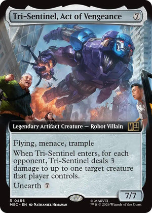 Tri-Sentinel, Act of Vengeance (Extended Art) [MSC/456] 2026 Magic: The Gathering
