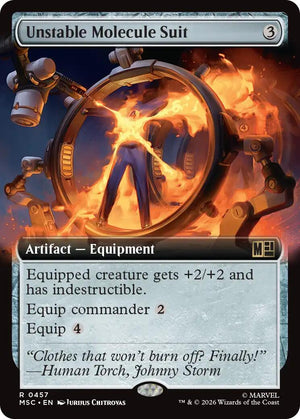 Unstable Molecule Suit (Extended Art) [MSC/457] 2026 Magic: The Gathering