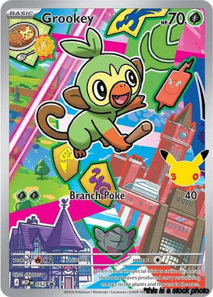 Holofoil Grookey - 052 [052 Near Mint ]