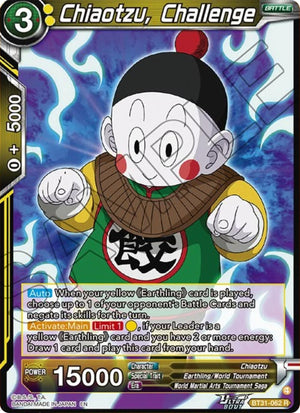 Chiaotzu, Challenge [BT31-062]