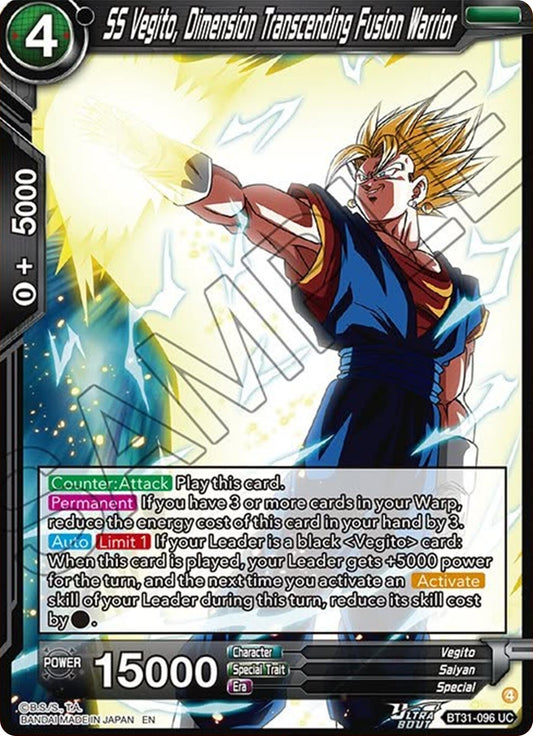 SS Vegito, Dimension Transcending Fusion Warrior