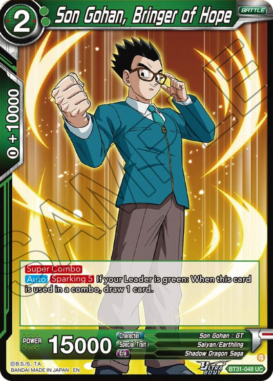 Son Gohan, Bringer of Hope