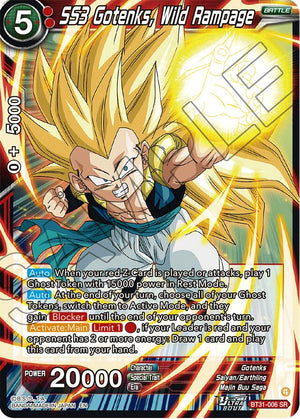 BT31-006 SS3 Gotenks, Wild Rampage