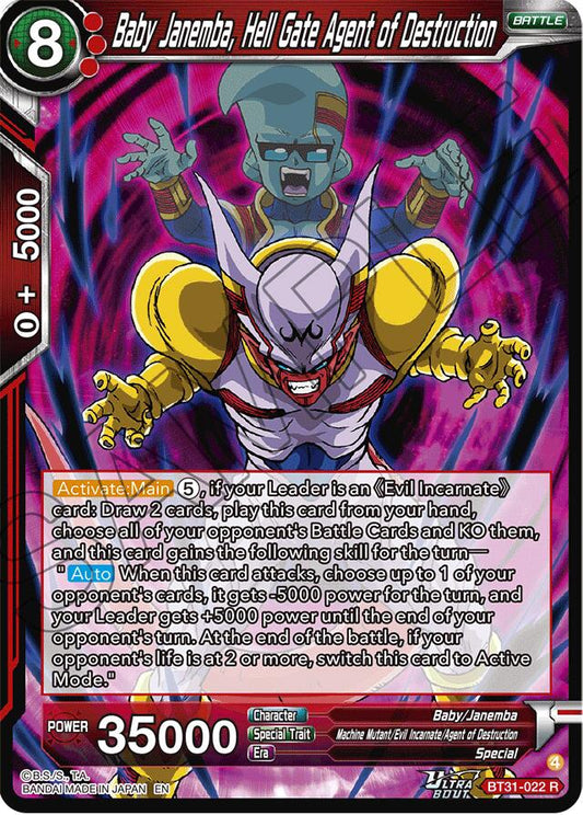 Baby Janemba, Hell Gate Agent of Destruction