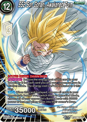 BT31-118 SS2 Son Gohan, Awakened Form