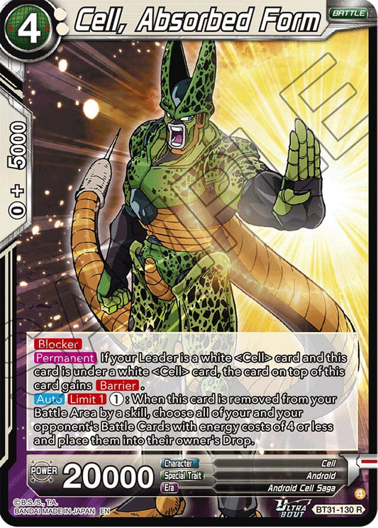 Cell, Absorbed Form