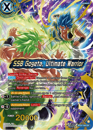 SSB Gogeta, Ultimate Warrior [BT31-144]