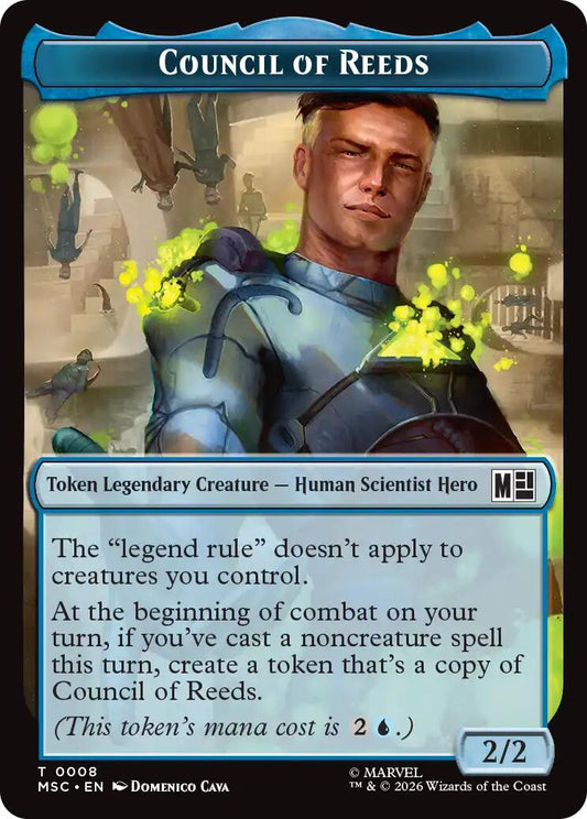 Council of Reeds (008) // Construct (014) Double-Sided Token